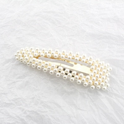 Pearl Hairpin Fashion Soft Pearl Stick Set