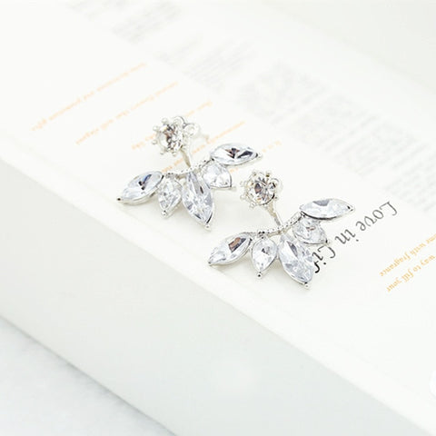 Fashion Jewelry Cute Cherry Blossoms Flower Stud Earrings
