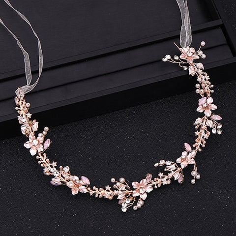 Headbands For Wedding Hair Accessories Crystal Pearl