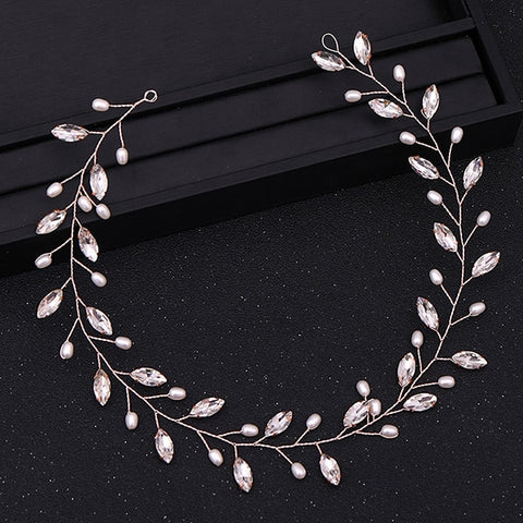 Headbands For Wedding Hair Accessories Crystal Pearl
