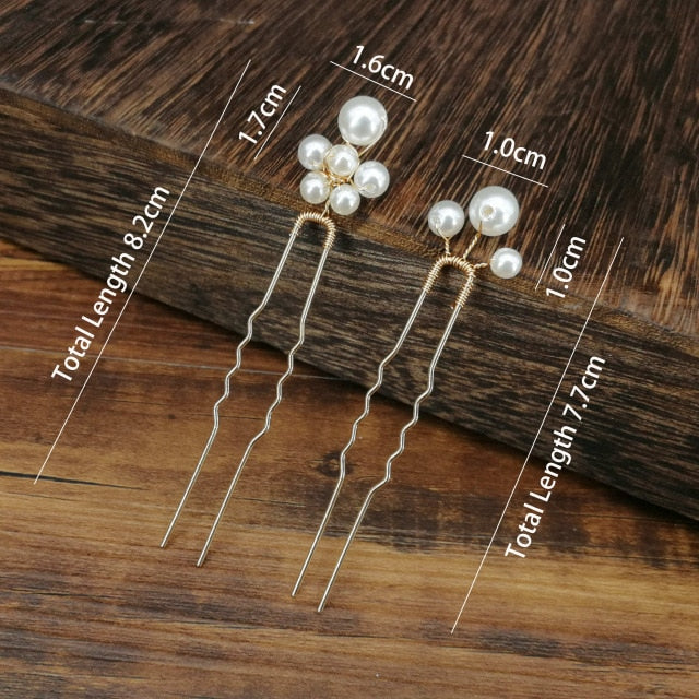 U-shaped Pin Metal Barrette Clip Hairpins