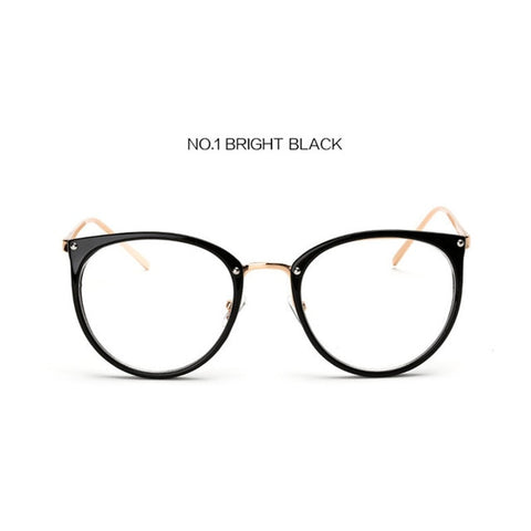 Optical Glasses Myopia Round Oversized Eyeglasses