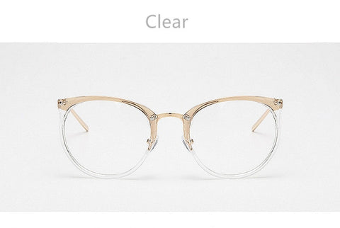 Optical Glasses Myopia Round Oversized Eyeglasses