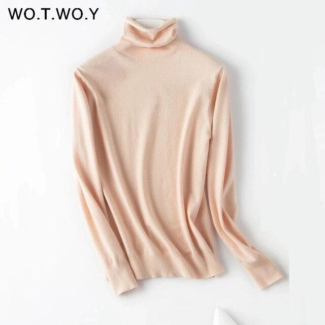 Slim Turtleneck Basic Bottoming Knitwear Knitted Sweater