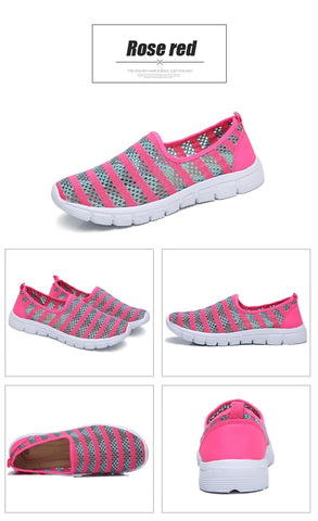 Summer Breathable Mesh Sneakers Shoes