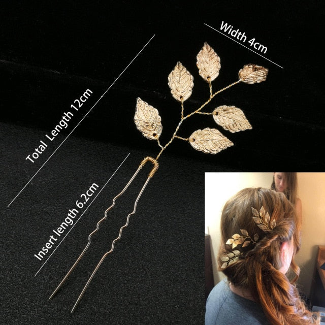 U-shaped Pin Metal Barrette Clip Hairpins