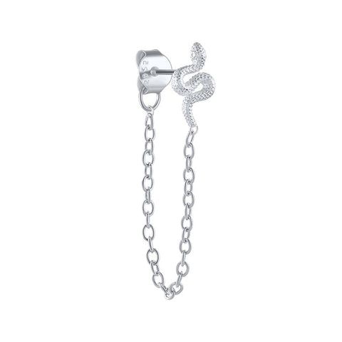 Rainbow Zircon Moon Star Stud Earrings