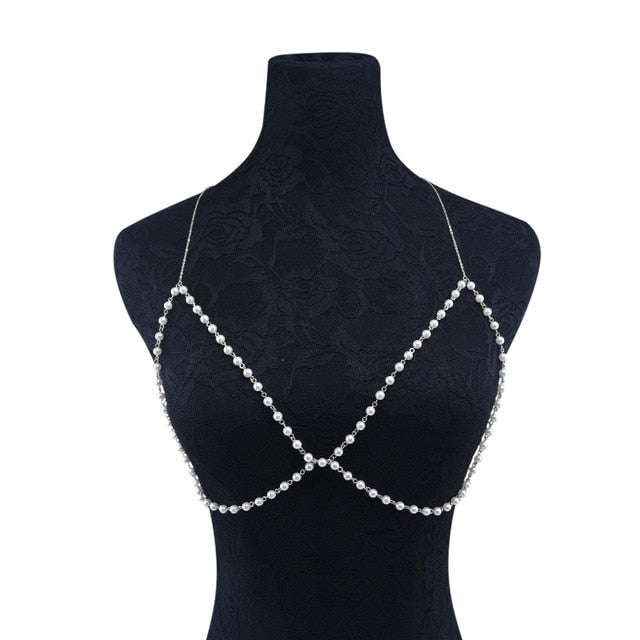 Simple Style Chain Necklace Belly Body Chain Fashion Body Chain Jewelry