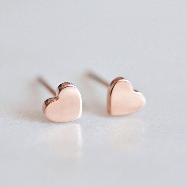 Minimalist Stainless Steel Stud Earrings