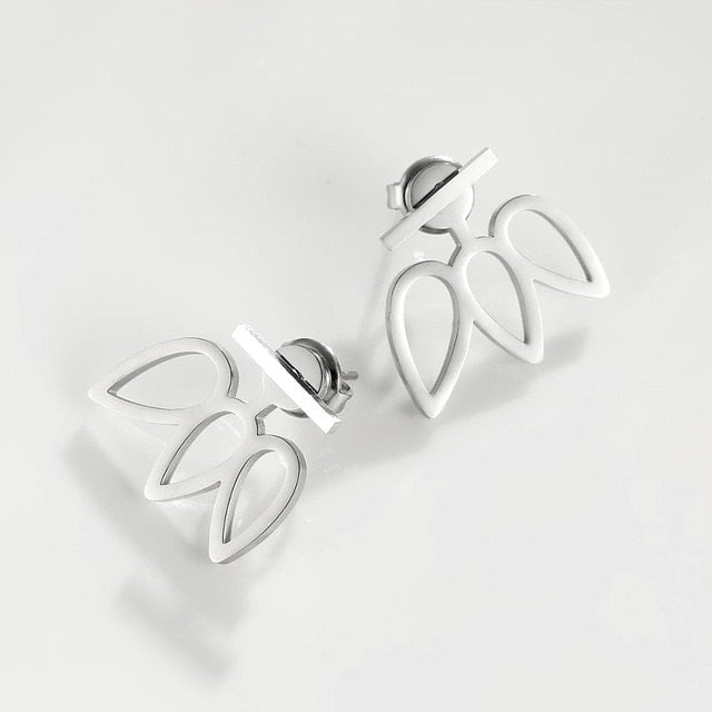 Minimalist Stainless Steel Stud Earrings