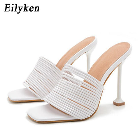 Dress Shoes Fashion Outside Dames Slippers Shape PU Leather
