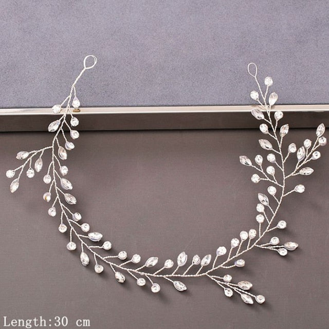 Pearl Rhinestone Women Headband Hair Accessories