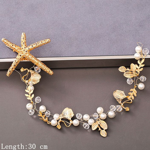 Pearl Rhinestone Women Headband Hair Accessories