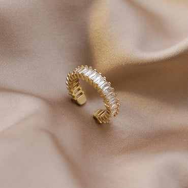 Simple Temperament Index Finger Exquisite Fashion Adjustable Ring