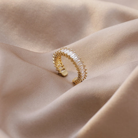 Simple Temperament Index Finger Exquisite Fashion Adjustable Ring