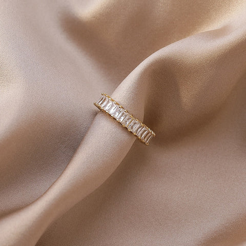 Simple Temperament Index Finger Exquisite Fashion Adjustable Ring
