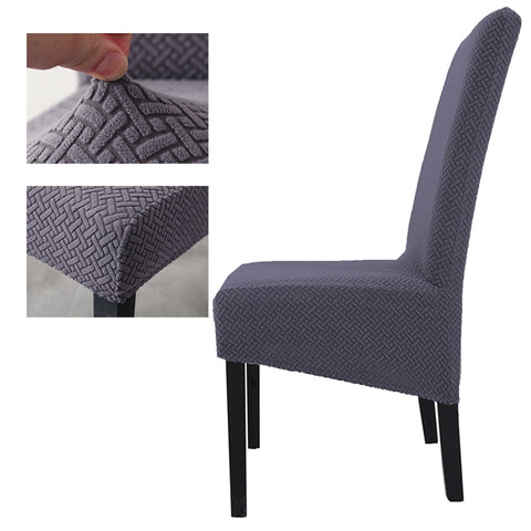 High Stretch Jacquard XL Size Chair Cover Elastic Chair Covers Spandex