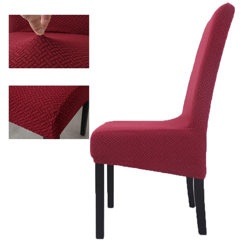 High Stretch Jacquard XL Size Chair Cover Elastic Chair Covers Spandex
