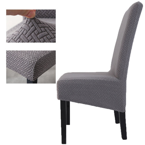 High Stretch Jacquard XL Size Chair Cover Elastic Chair Covers Spandex