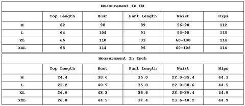 Women Pajama Set Printing Fashion Pajamas