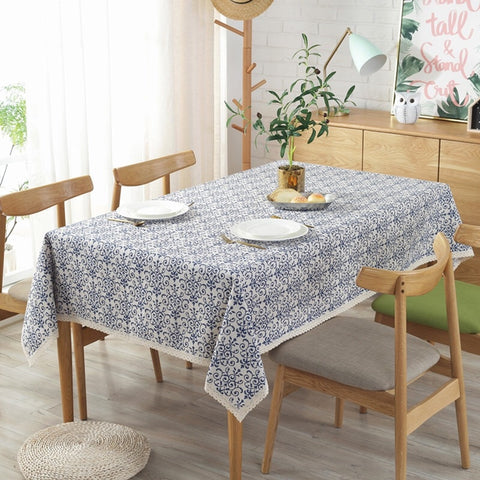 Tablecloth for table Cotton Linen Table cover