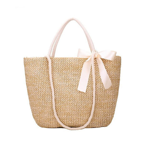 Bohemian Summer Straw Bag Women Large Capacity Beach Bag