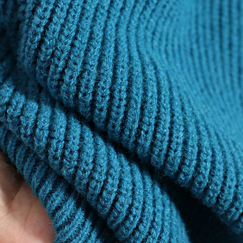 Sweater Women Turtleneck Pullovers Top Solid Lady Jumper Oversized