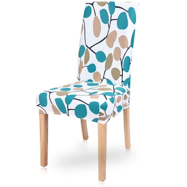 Modern Dining Chair Cover Spandex Elastic Chair Slipcover