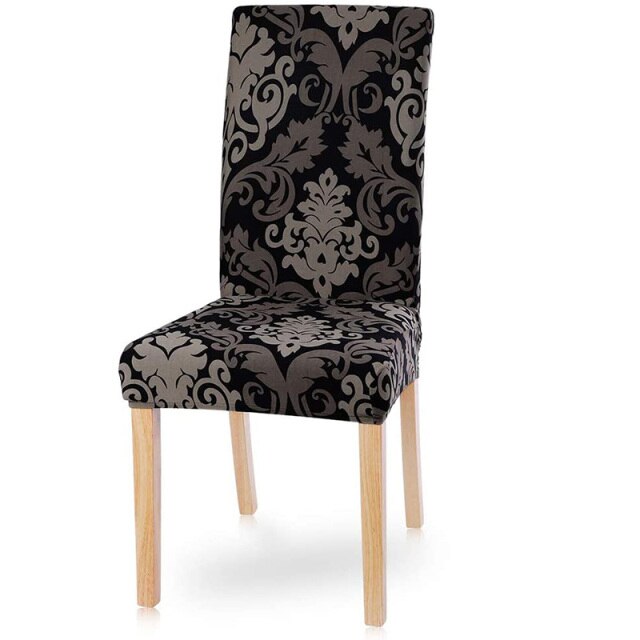 Modern Dining Chair Cover Spandex Elastic Chair Slipcover