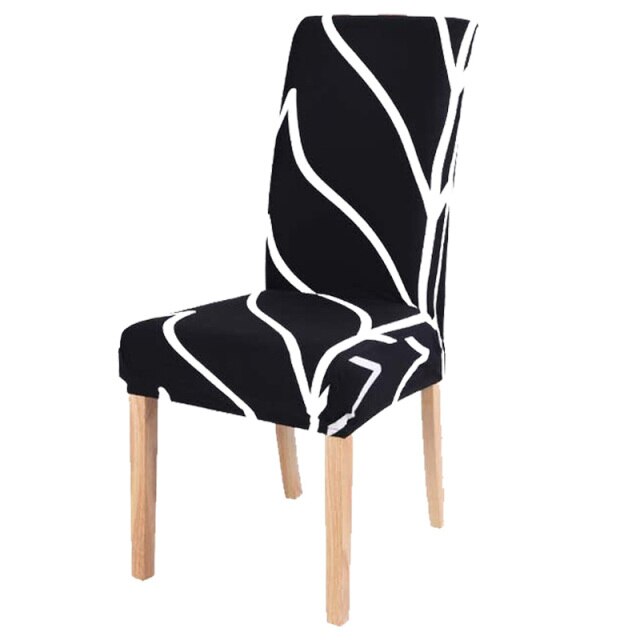 Modern Dining Chair Cover Spandex Elastic Chair Slipcover