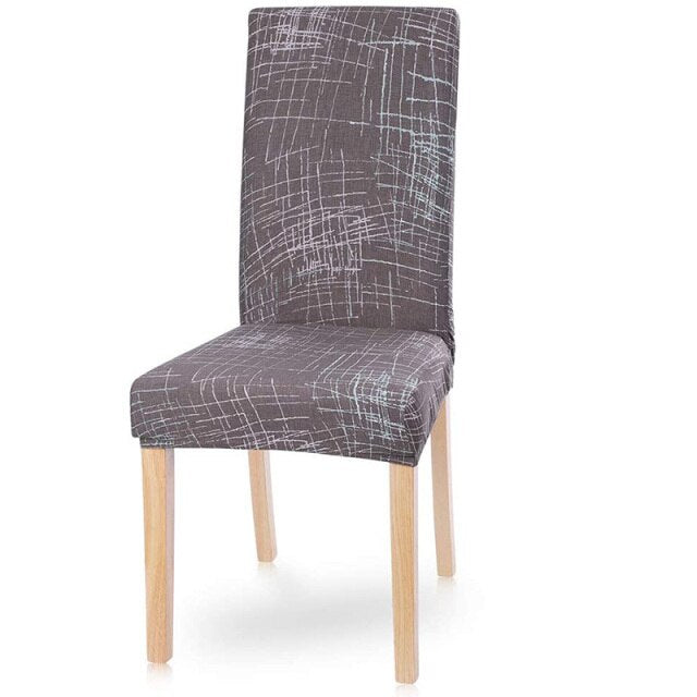 Modern Dining Chair Cover Spandex Elastic Chair Slipcover