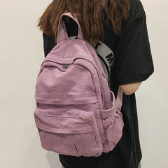 Vintage Casual Fashion High Capacity Backpack