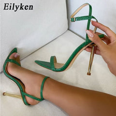 High Heels 11CM Sandals Pointed Toe Female Shoes Sandalias de mujer