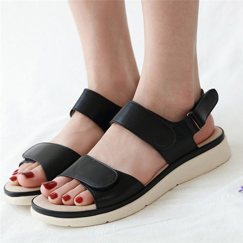 fashion basic  roman flat womens shoes