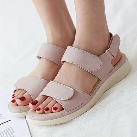 fashion basic  roman flat womens shoes
