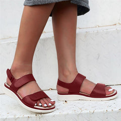 fashion basic  roman flat womens shoes