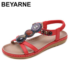fashion  casual comfortable flat sandals large size Fmale beach sandals