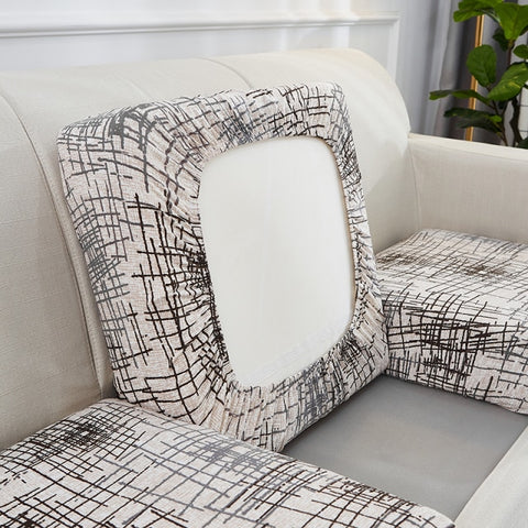 Spandex Stretch Sofa Seat Furniture Protector Washable Removable Slipcover 1/2/3/4 Seat