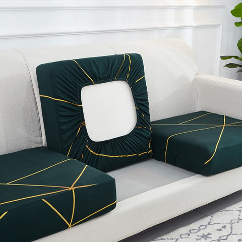 Spandex Stretch Sofa Seat Furniture Protector Washable Removable Slipcover 1/2/3/4 Seat