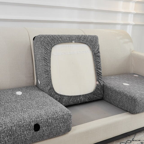 Spandex Stretch Sofa Seat Furniture Protector Washable Removable Slipcover 1/2/3/4 Seat