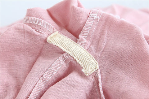leaf pajama sets women 100% gauze cotton long sleeve casual sleepwear