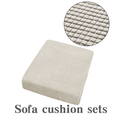 1/2/3/4 Seater Waterproof Corduroy Sofa Cover Anti-Slip Elastic Cushion Covers
