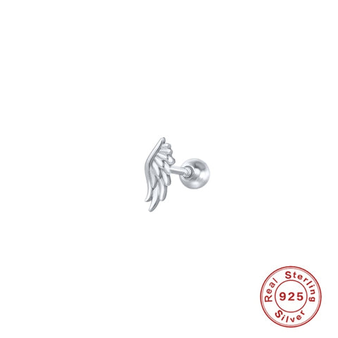 Moon Star Lightning Constellation Stud Earrings