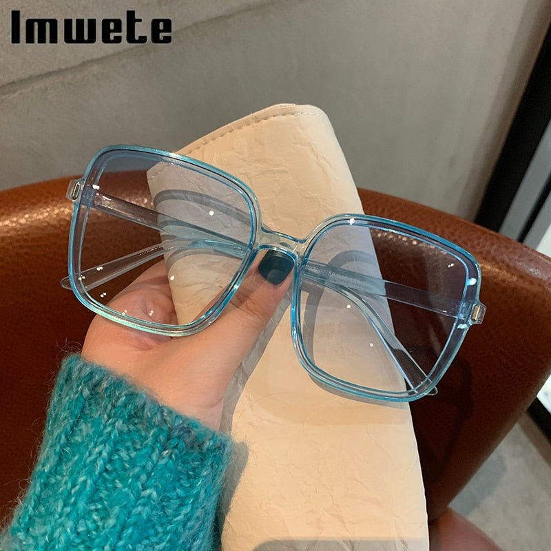 Oversized Sunglasses Women Luxury Designer Vintage Square Sun Glasses