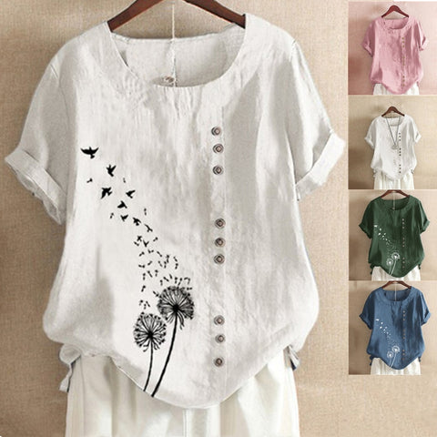 Brand Blouses Clothing Summer Office Lady Big Size Tunic Tops