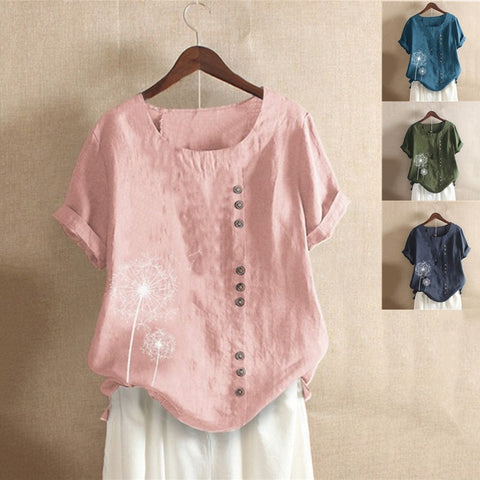 Brand Blouses Clothing Summer Office Lady Big Size Tunic Tops