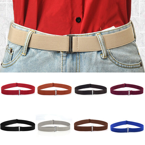 Adjustable Size Elastic Band Elastic Stretch Waist Belt