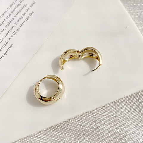 Minimalist 925 Sterling Silver Stud Earrings Jewelry