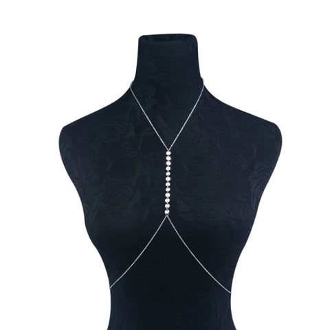 Simple Style Necklace with Belly Body Chain Fashion Jewelry