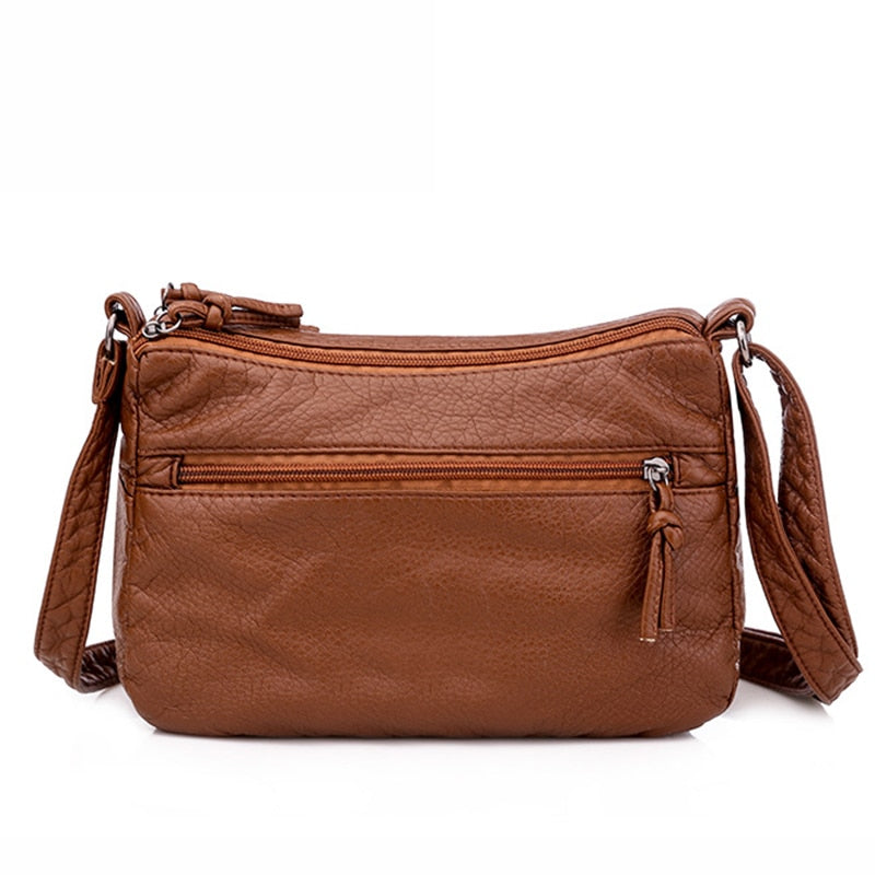 Messenger Bags Matching-all Leather Feeling PU Shoulder Bags